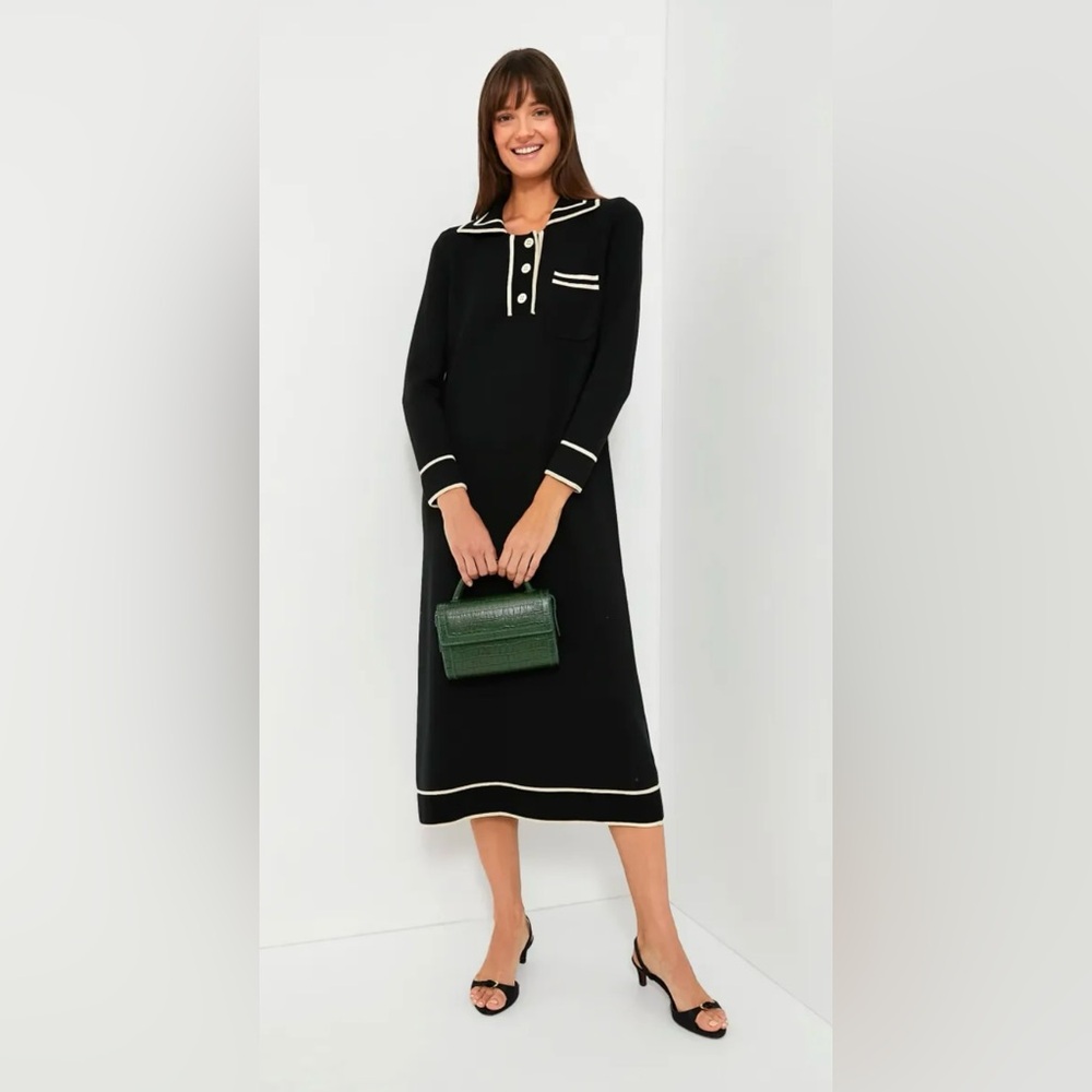 Tuckernuck Long Black Eleonora Dress